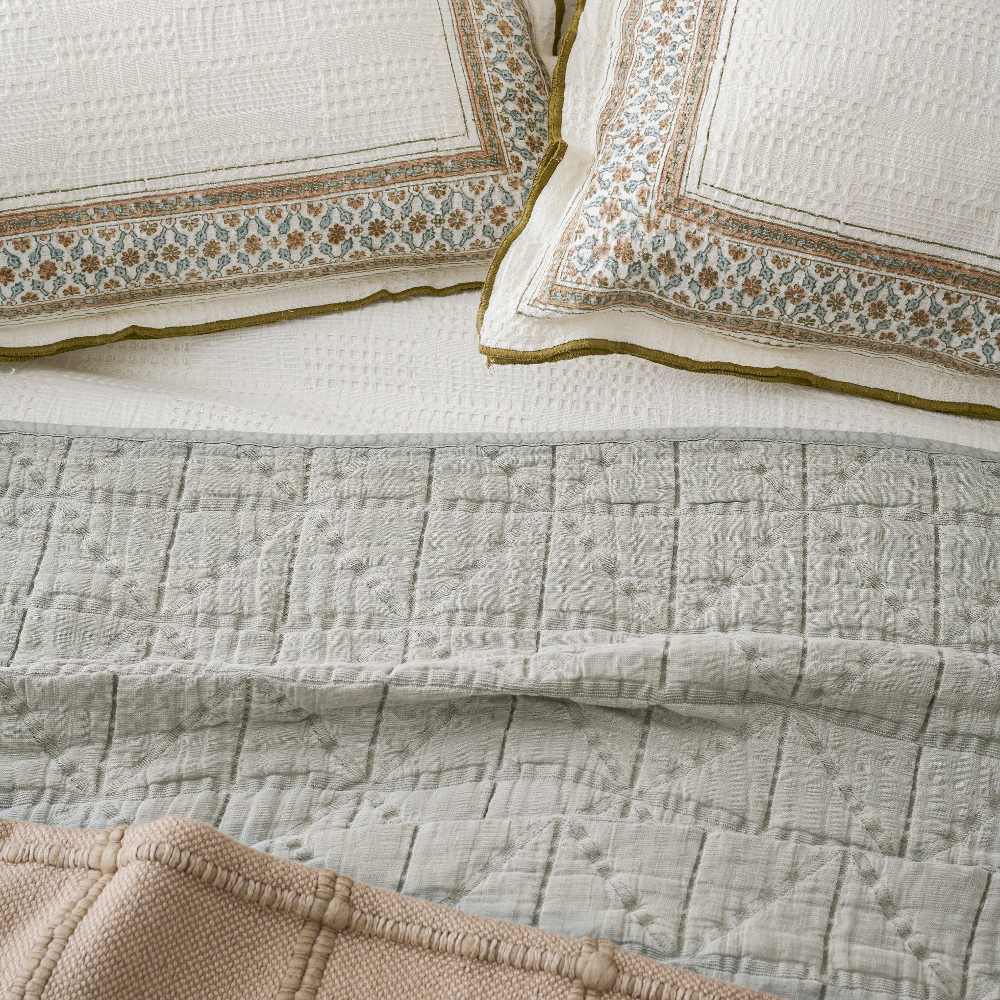 Clemence Block Print Sham - Image 4