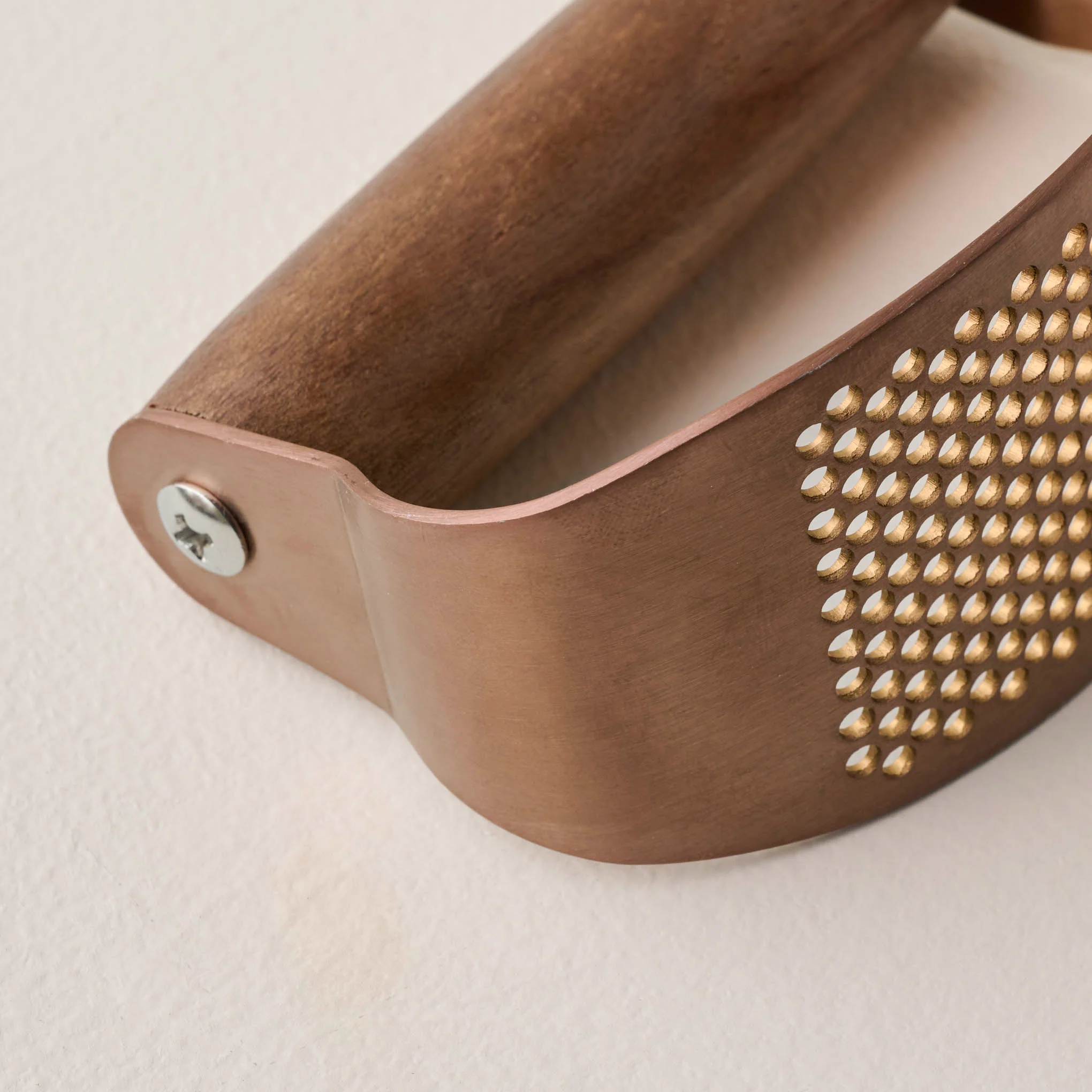 Copper and Walnut Garlic Rocker - Image 3