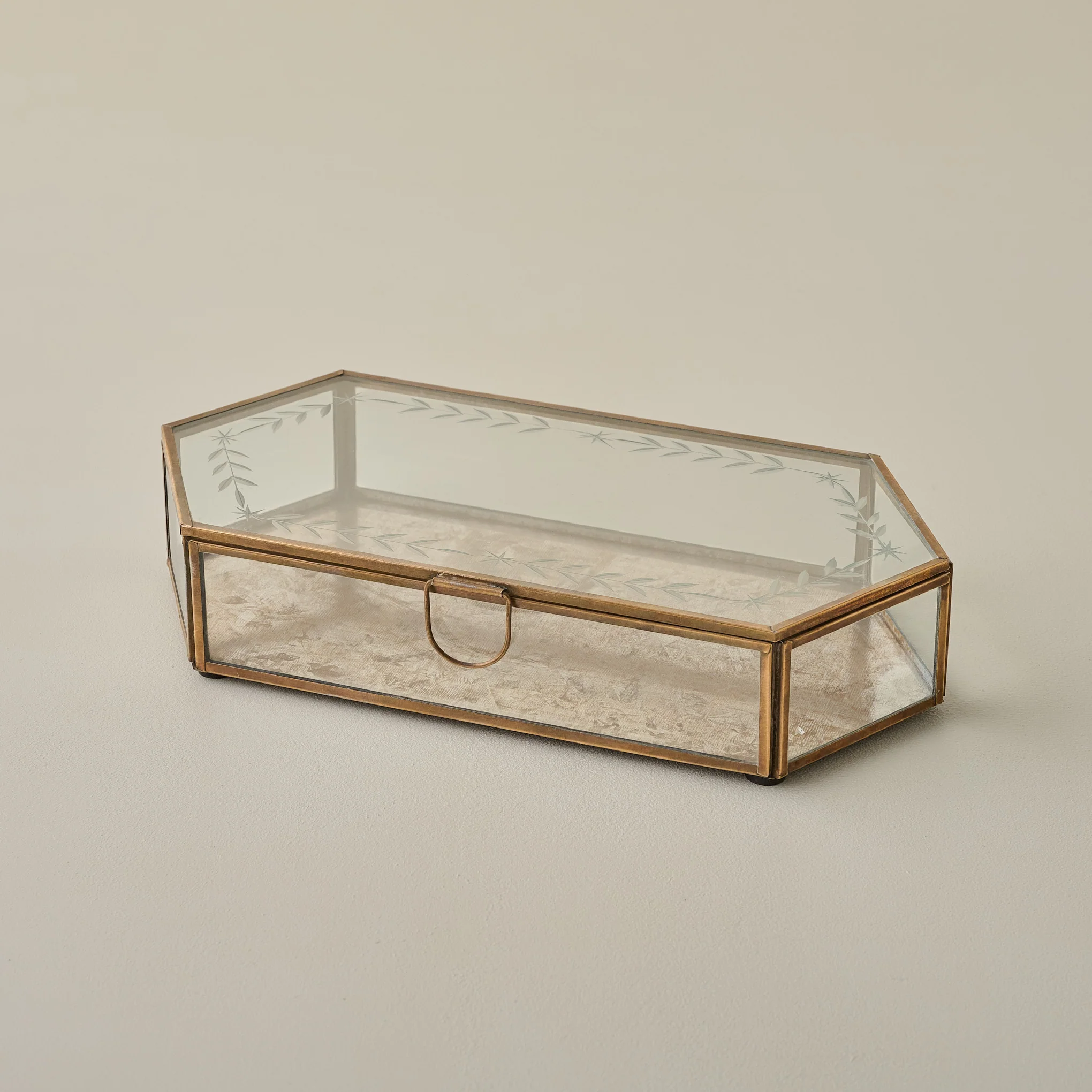 Delores Etched Glass Box - Image 3