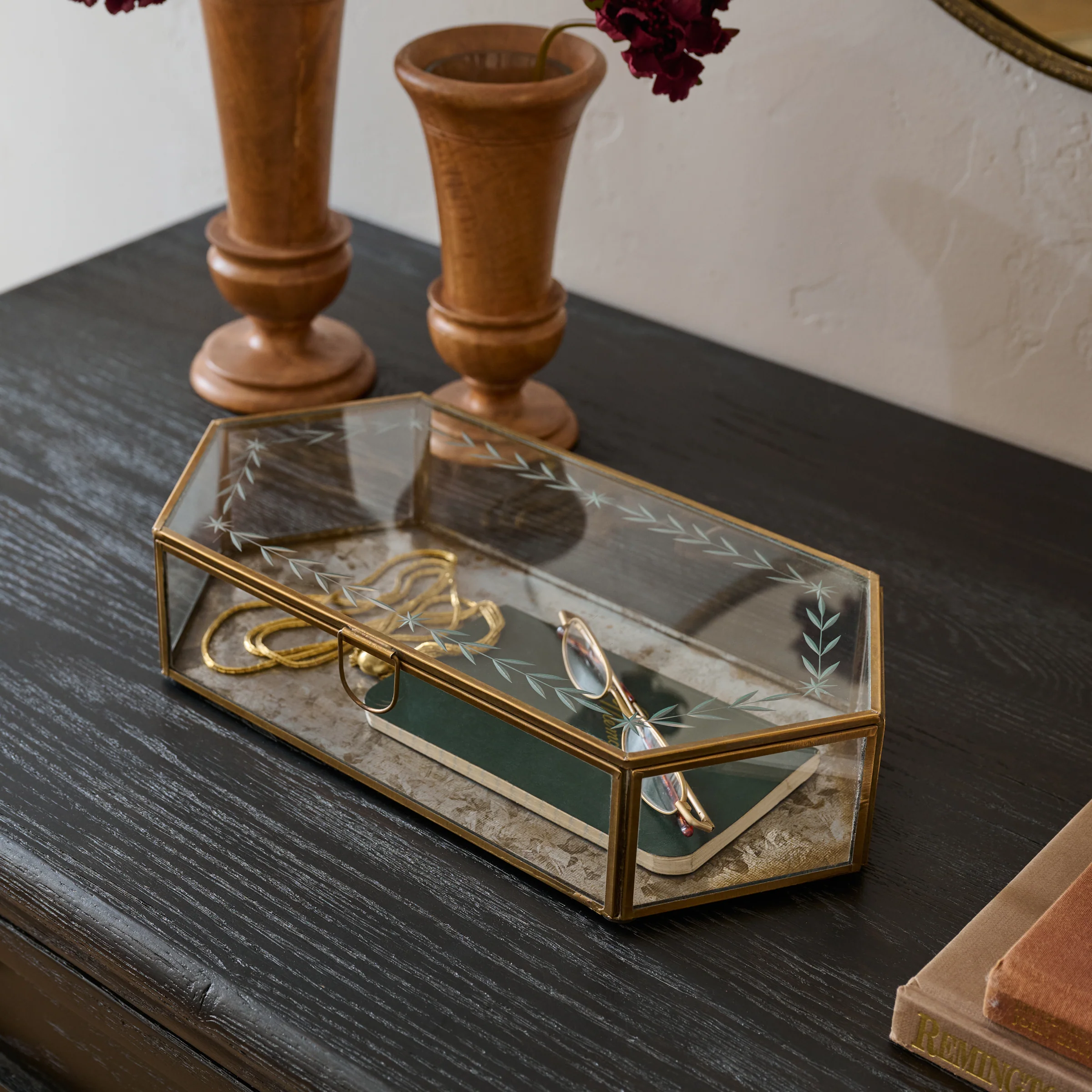 Delores Etched Glass Box - Image 4