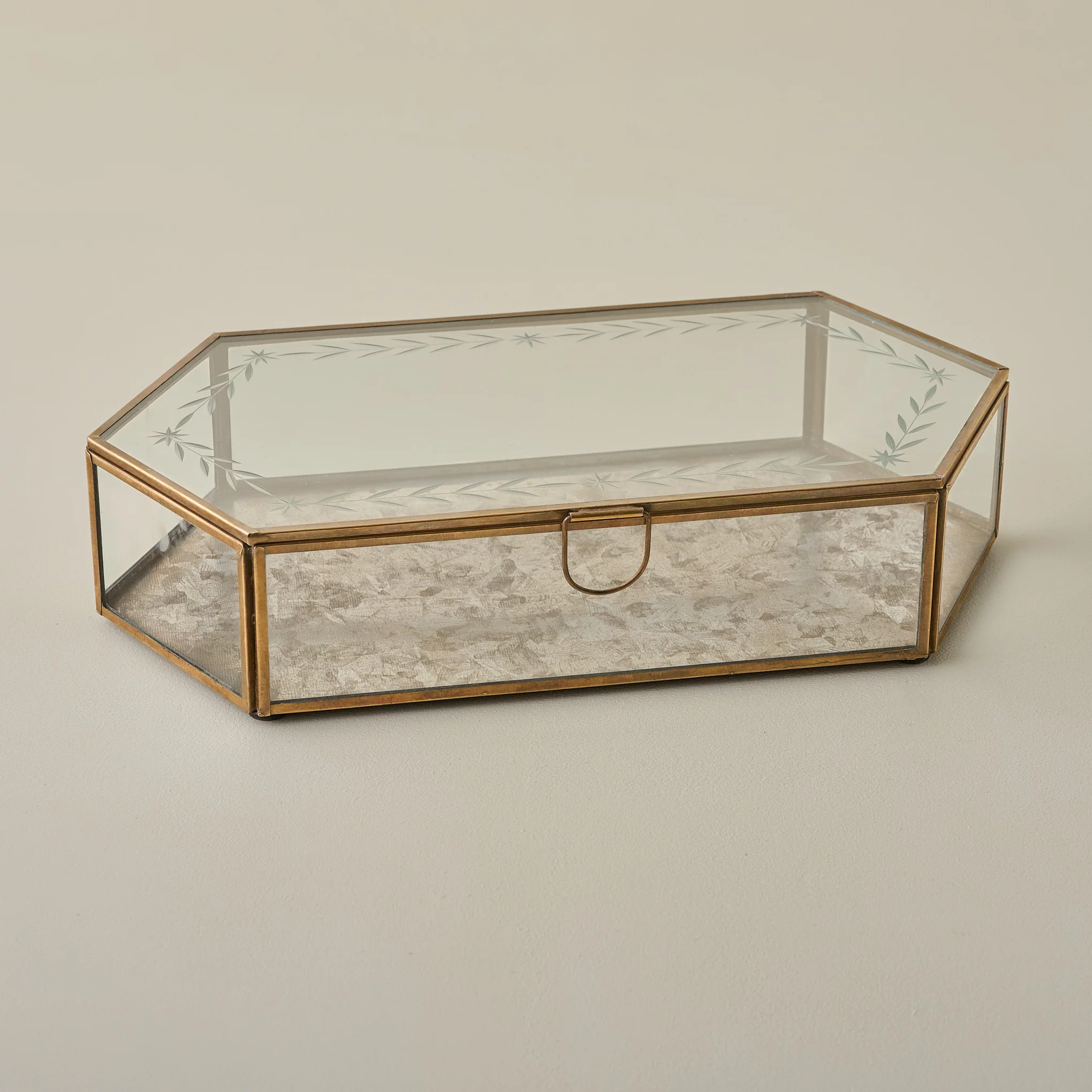 Delores Etched Glass Box - Image 5