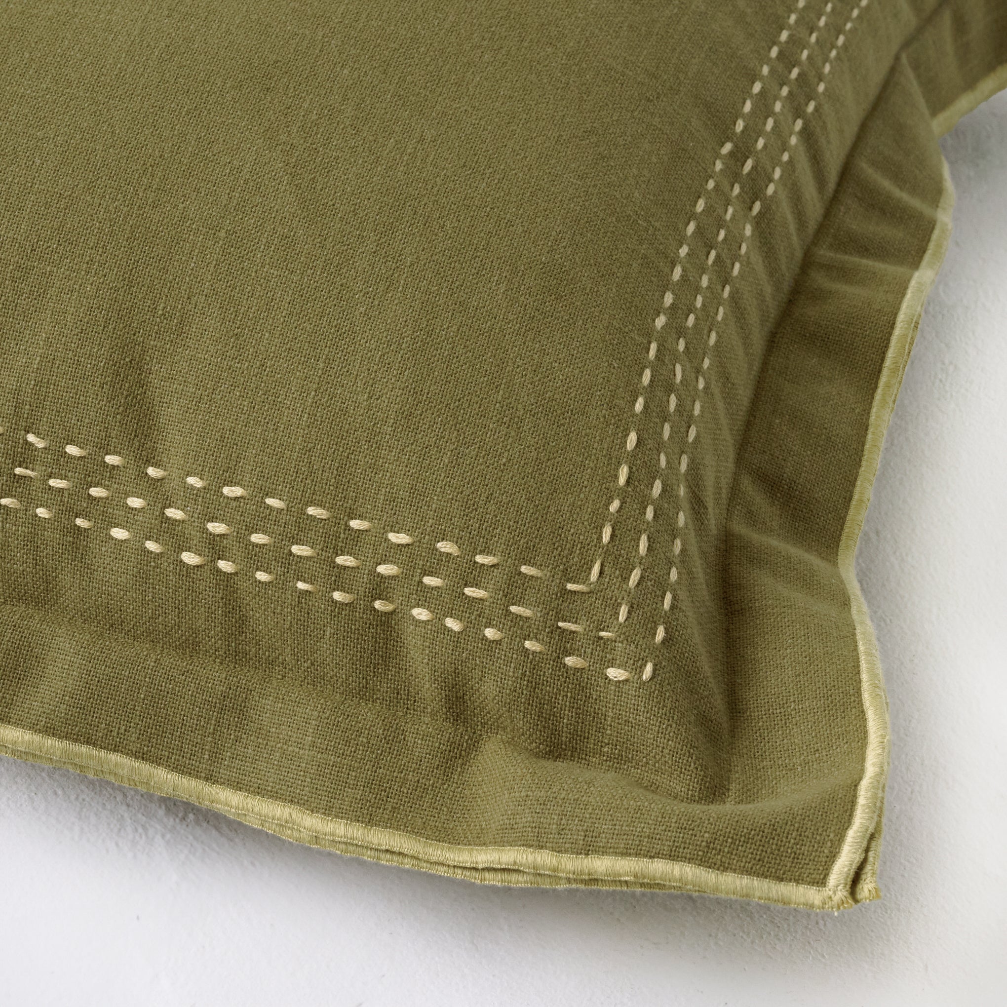 Felix Embroidered Pillow - Image 4