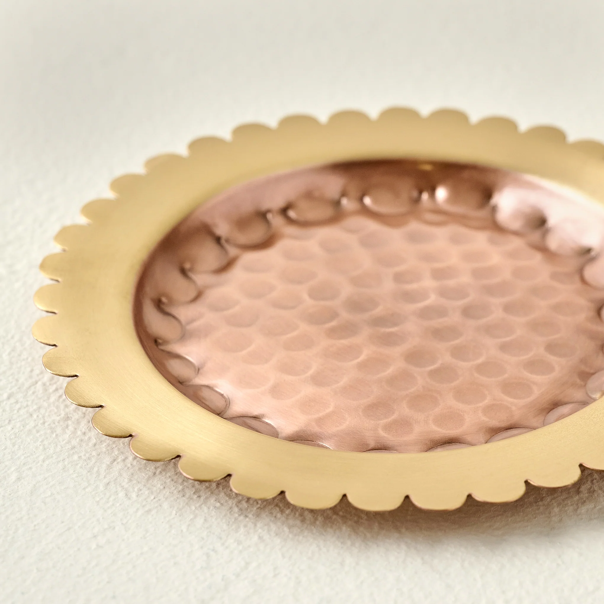 Magnolia Copper + Brass Coaster Set - Image 3