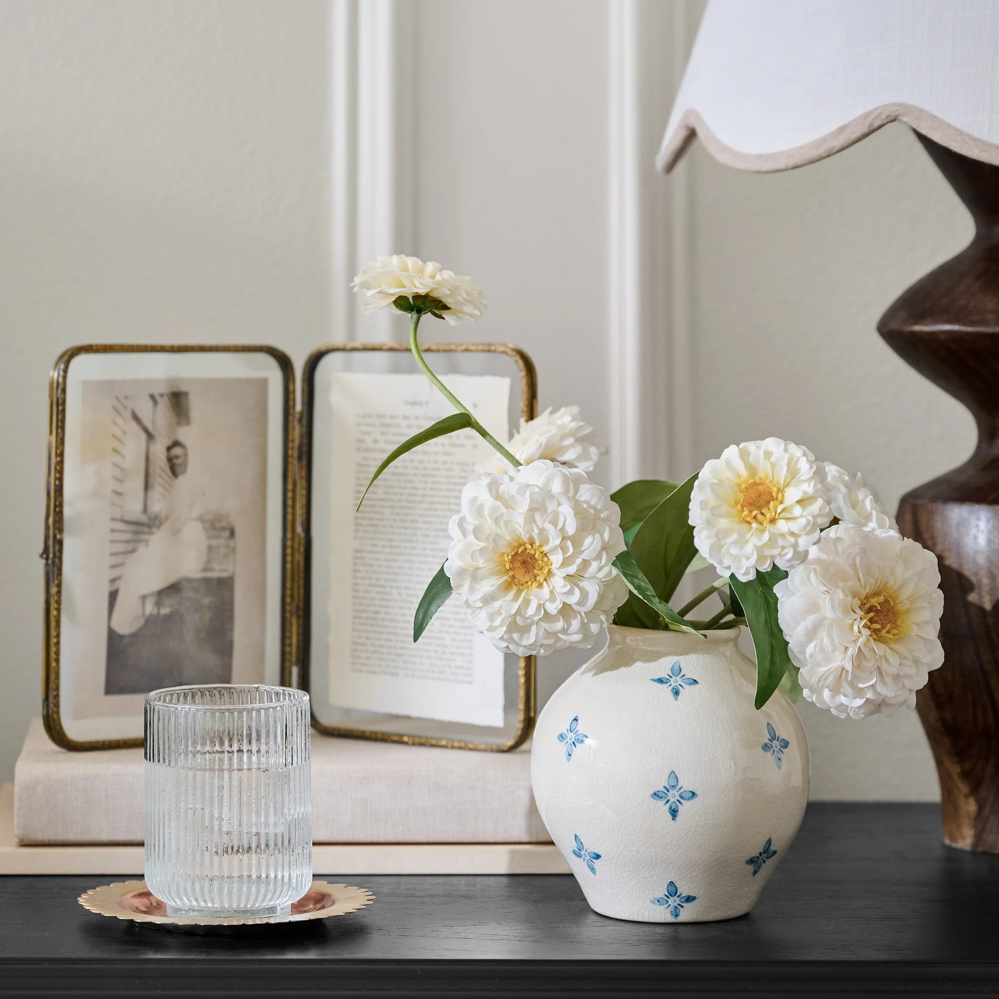 Magnolia Copper + Brass Coaster Set - Image 4